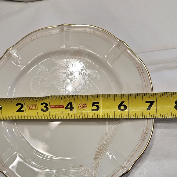 "Imperial Blossom" by Noritake Bread and Butter Plates. - Picture 6 of 7